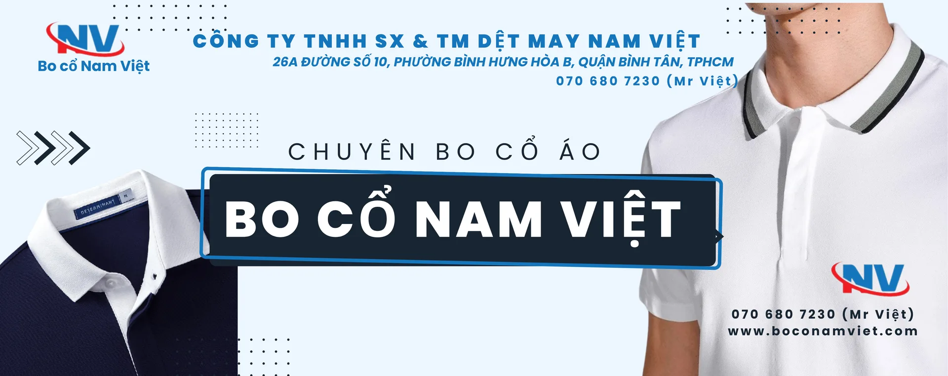 Chuyên bo cổ áo — Bo cổ Nam Việt