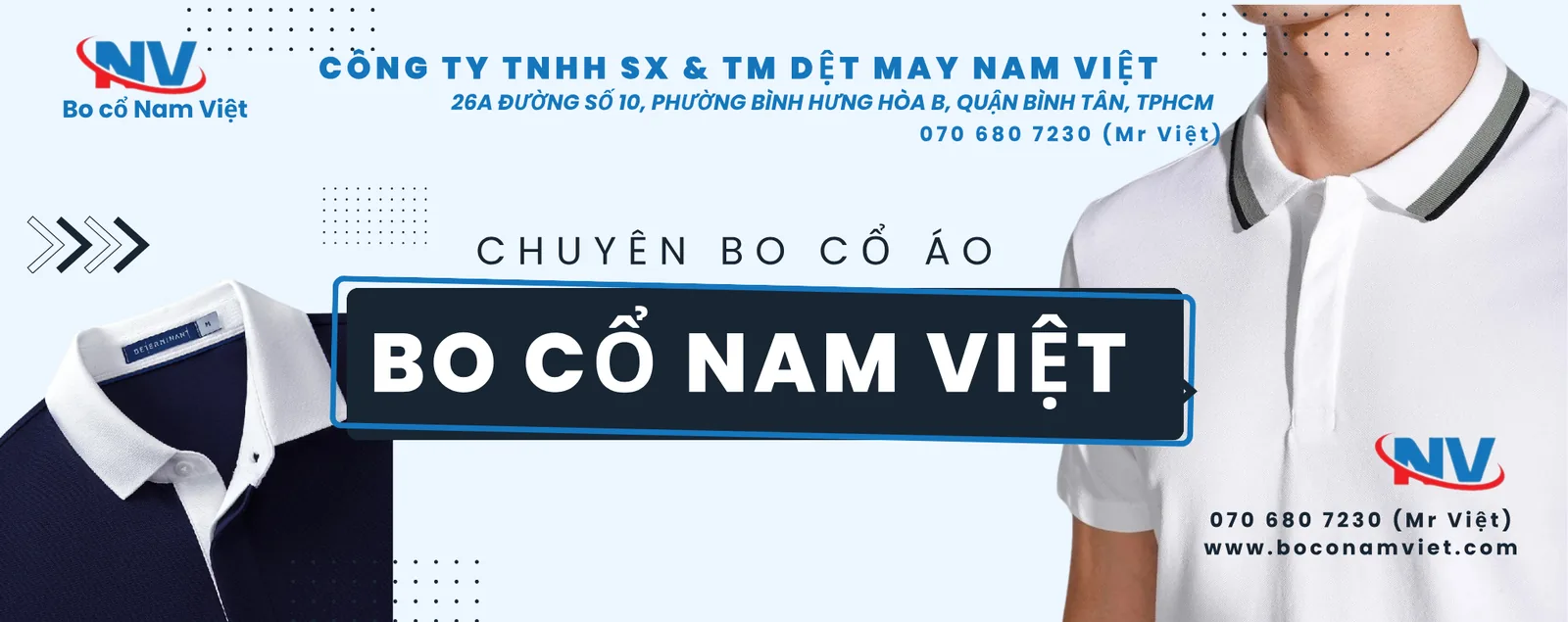 Chuyên bo cổ áo — Bo cổ Nam Việt